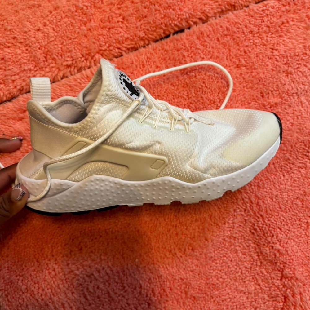 Cream Athletic Sneakers
